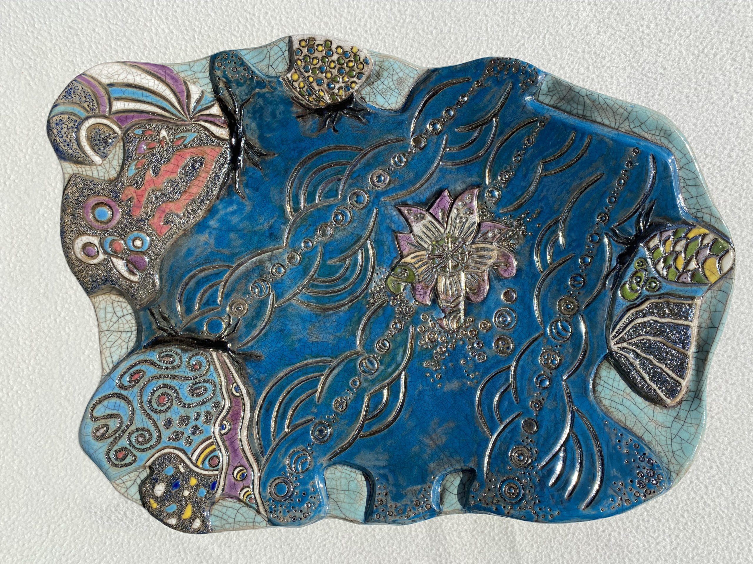 INTRECCIO_DELL'INFINITO_Ceramica_raku_45x34_StefaniaZoppellaro